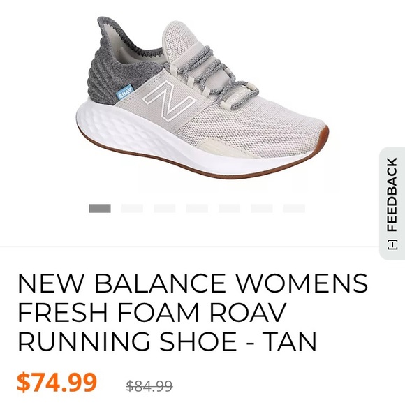 New Balance Roav running shoe sneakers W’s 10 - Picture 4 of 6